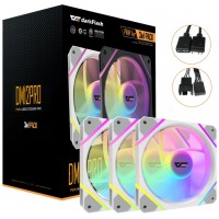 KIT 3 VENTILADORES AUXILIAR DM-12 120 PRO A-RGB BLANCO DARKFLASH (Espera 4 dias) KIT 3 VENTILADORES AUXILIAR DM-12 120 PRO A-RGB BLANCO DARKFLASH (Espera 4 dias)